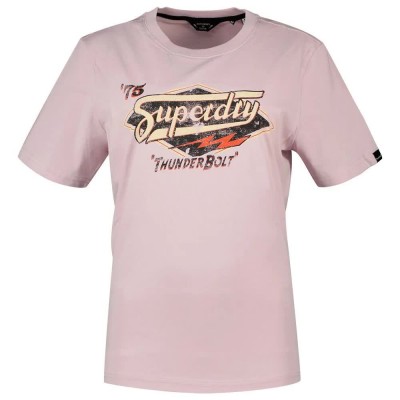 тениска,дамски,тениски,superdry,vintage,boho,graphic,t,shirt,pink,(dusky,orchid)