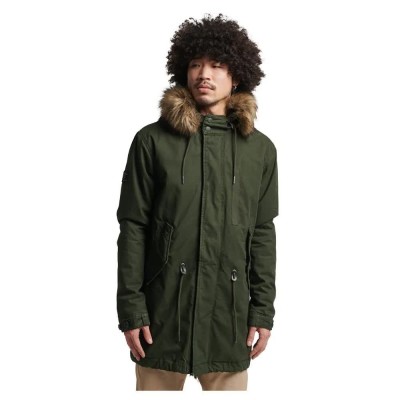 яке,мъжки,якета,superdry,vintage,miltry,faux,fur,jacket,green,(surplus,goods,olive)