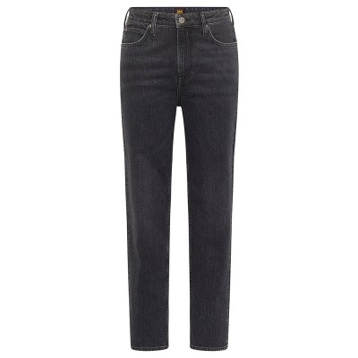 панталони,дамски,панталони,lee,stella,tapered,pants,black