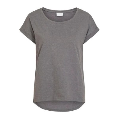 тениска,дамски,тениски,vila,dreamers,new,pure,short,sleeve,t,shirt,medium,grey,melange,(grey)