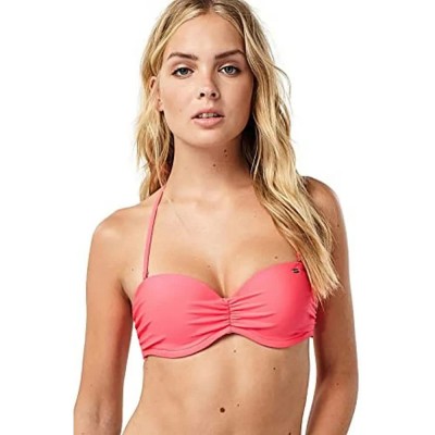 дамски,бански,костюми,o´neill,8a8530,molded,wire,bandeau,bikini,top,pink,(shocking,pink)