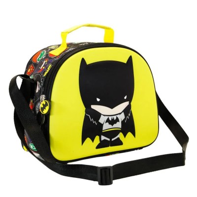 чанта,раници,karactermania,dc,comics,batman,3d,chibi,lunch,bag,multicolor,(multicolour)