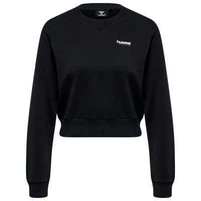 блуза,дамски,блузи,hummel,shai,sweatshirt,black