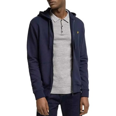 блуза,мъжки,пуловери,lyle,&,scott,ml420vog,full,zip,sweatshirt,blue,(navy)