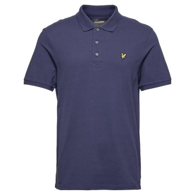 мъжки,блузи,с,яка,lyle,&,scott,plain,short,sleeve,polo,blue