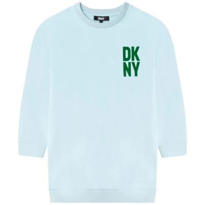 рокля,дамски,поли,и,рокли,dkny,d32838,long,sleeve,dress,blue,(green)
