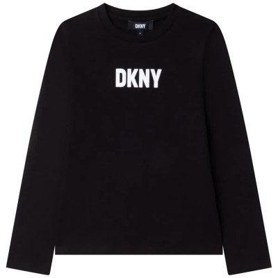 тениска,мъжки,тениски,дамски,тениски,dkny,d35s32,long,sleeve,t,shirt,black,(black)