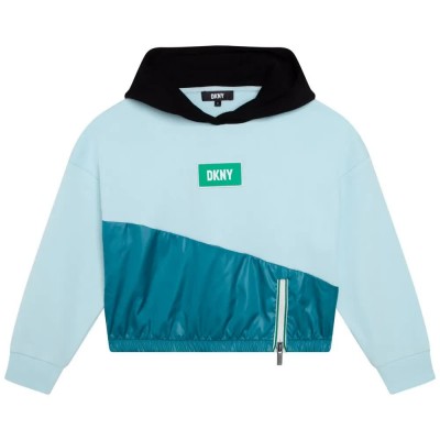 суичър,детски,блузи,dkny,d35s53,hoodie,blue,(green)