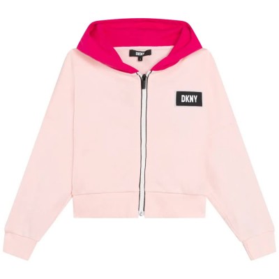 суичър,детски,блузи,dkny,d35s55,hoodie,pink,(pink)