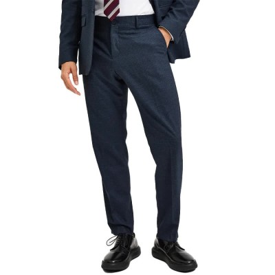 панталони,мъжки,панталони,selected,slim,time,logan,dress,pants,blue,(sky,captain,detail,structure)