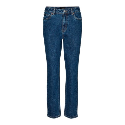 дънки,дамски,панталони,vero,moda,brenda,straight,ank,gu3135,ga,high,waist,jeans,blue