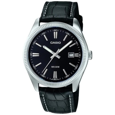 часовник,часовници,casio,mtp,1302pl,1a,watch,black,silver,(silver,grey,silver,grey)