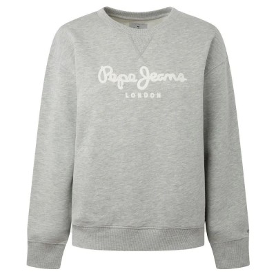 блуза,дамски,блузи,pepe,jeans,nanette,sweatshirt,grey
