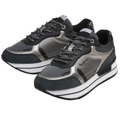 маратонки,мъжки,маратонки,дамски,маратонки,pepe,jeans,rusper,gala,trainers,silver,(chrome)