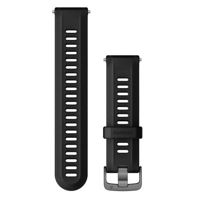 електро,garmin,forerunner,22,mm,silicone,strap,black,(black,grey)