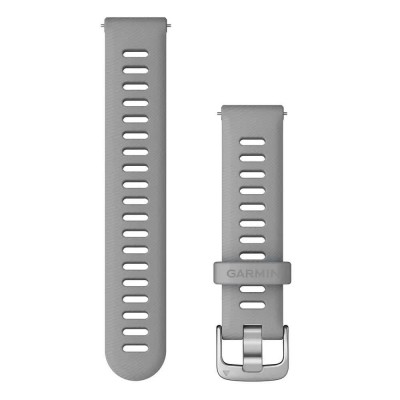 електро,garmin,quick,release,18,mm,silicone,strap,grey,(grey,silver)