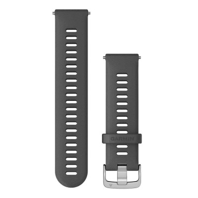 електро,garmin,quick,release,22,mm,silicone,strap,grey,(grey,silver)