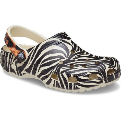 мъжки,сандали,мъжки,джапанки,и,чехли,crocs,classic,animal,remix,clogs,bone,multi,animal,(black)