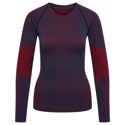 тениска,дамски,тениски,hummel,aly,seamless,long,sleeve,t,shirt,blue,(insignia,blue,cabernet,melange)