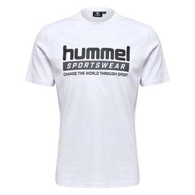 тениска,мъжки,тениски,hummel,carson,short,sleeve,t,shirt,white