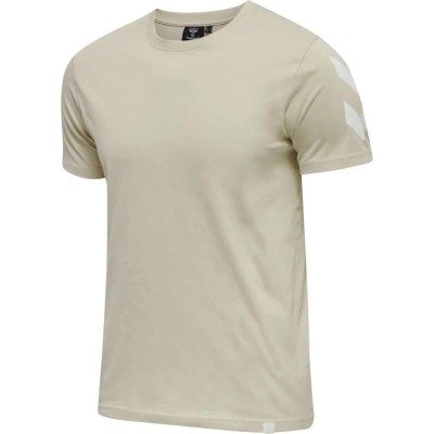 тениска,дамски,тениски,hummel,legacy,chevron,short,sleeve,t,shirt,pumice,stone,(beige)
