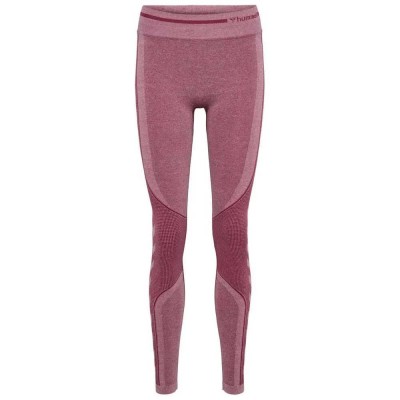 клин,дамски,клинове,дамски,чорапогащи,и,клинове,hummel,lulu,scrunch,seamless,leggings,cabernet,melange,(pink)
