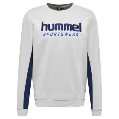 блуза,дамски,блузи,hummel,wesley,sweatshirt,white,(harbor,mist)