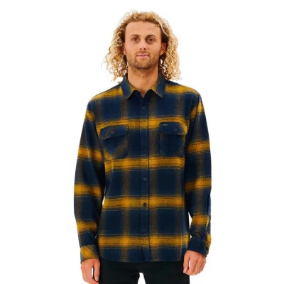 риза,с,дълъг,ръкав,мъжки,ризи,rip,curl,count,flannel,long,sleeve,shirt,blue