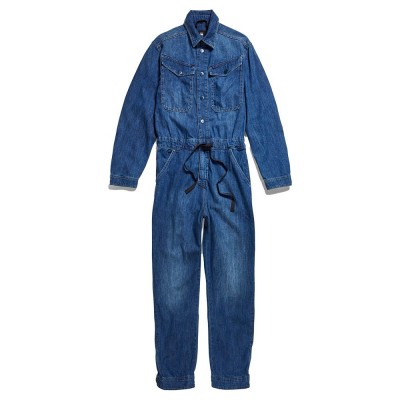 гащеризон,дамски,гащеризони,g,star,boiler,suit,jumpsuit,blue