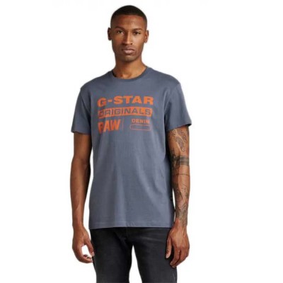 тениска,мъжки,тениски,дамски,тениски,g,star,originals,label,short,sleeve,t,shirt,blue,(fantem,blue)