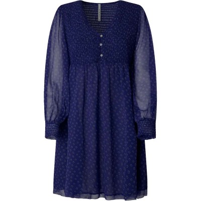 рокля,дамски,поли,и,рокли,pepe,jeans,ludo,long,sleeve,dress,blue,(dulwich)