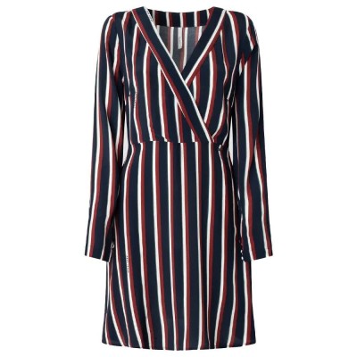 рокля,дамски,поли,и,рокли,pepe,jeans,ohisi,long,sleeve,dress,burnt,red,(blue)