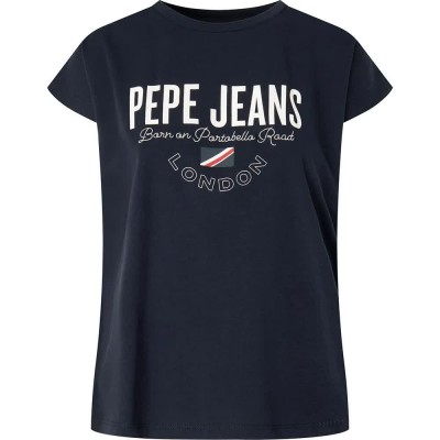 тениска,дамски,тениски,pepe,jeans,parker,short,sleeve,t,shirt,dulwich,(black)