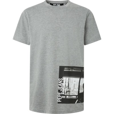 тениска,мъжки,тениски,pepe,jeans,thayer,short,sleeve,t,shirt,grey,(grey,marl)