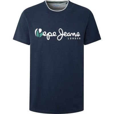 тениска,мъжки,тениски,pepe,jeans,truman,short,sleeve,t,shirt,blue,(dulwich)