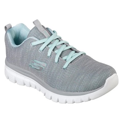 маратонки,дамски,маратонки,skechers,graceful,trainers,grey,(grey,mint)