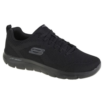 маратонки,мъжки,маратонки,skechers,summits,trainers,black,engineered,knit,trim