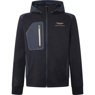 блуза,мъжки,пуловери,hackett,amr,travel,full,zip,sweatshirt,blue