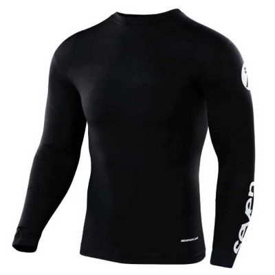 блуза,с,дълъг,ръкав,мъжки,тениски,дамски,тениски,seven,zero,staple,long,sleeve,jersey,black,(black)
