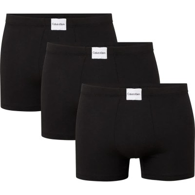 боксерки,мъжко,бельо,calvin,klein,000nb3262a,boxers,3,units,black,(black,black,black)