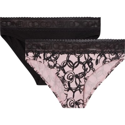 детско,бельо,calvin,klein,g80g800574,panties,2,units,multicolor,(floral,graffiti,pink,aop,pvh,black)