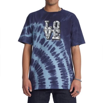 тениска,мъжки,тениски,dc,shoes,blabac,love,park,t,shirt,blue,(navy,blazer,spiral,tie,dye)