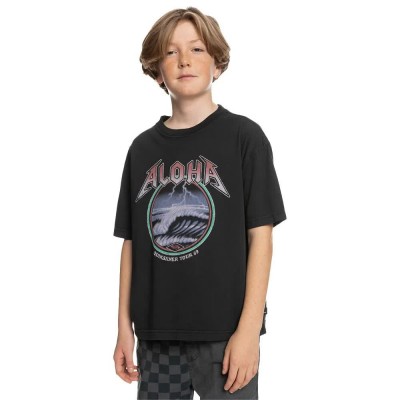 тениска,детски,тениски,quiksilver,rock,waves,short,sleeve,t,shirt,black,(black)