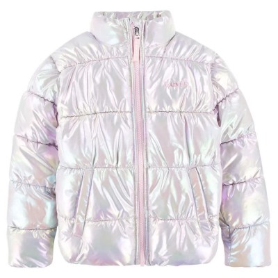 яке,детски,якета,и,палта,levi's®,boxy fit shiny puffer,jacket,purple