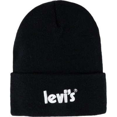 шапка,всички,шапки,levi´s,®,lan,poster,logo,beanie,black
