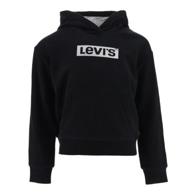 суичър,детски,блузи,levi's®,meet & greet pullover,hoodie,black