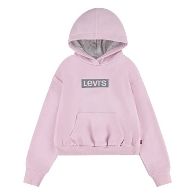 суичър,детски,блузи,levi´s,®,meet & greet pullover,hoodie,roseate,spoonbill,(pink)