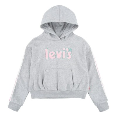 суичър,детски,блузи,levi's®,pullover with tapin,hoodie,grey