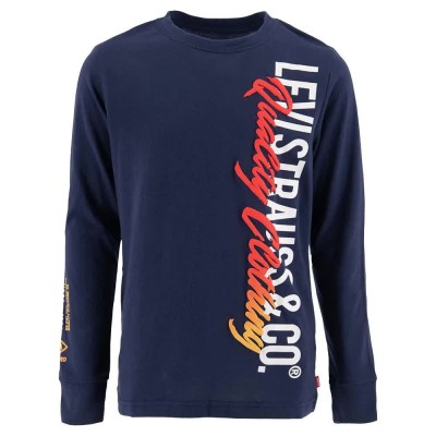тениска,мъжки,тениски,дамски,тениски,levi´s,®,quality clothing,long,sleeve,t,shirt,blue,(naval,academy)