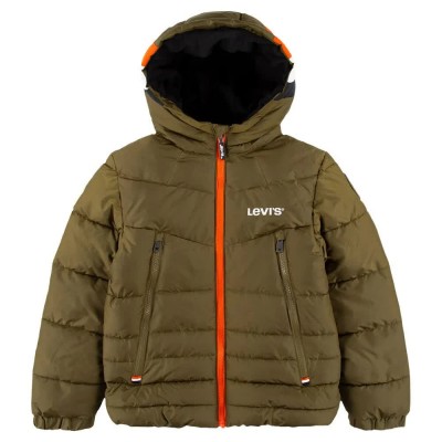 яке,детски,якета,и,палта,levi´s,®,sherpa lined puffer,jacket,dark,olive,(green)